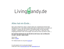 Tablet Screenshot of livinghandy.de